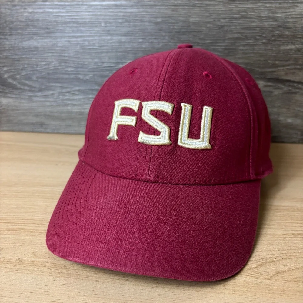 Florida State Seminoles Hat Cap Fitted One Size Red Nike FSU